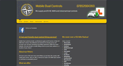 Desktop Screenshot of mobiledualcontrols.co.uk